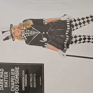 Dark Mad Hatter Costume Ladies